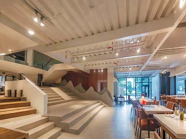 广州市黄埔区农夫有庆自助餐厅商铺装修