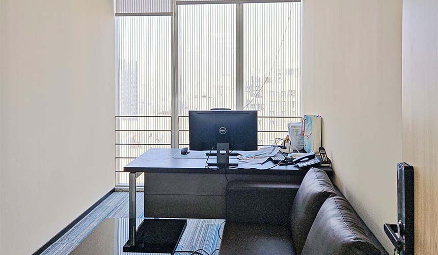 朋邦实业独立办公室 - 广州市越秀区2060m²办公室设计装修实景图