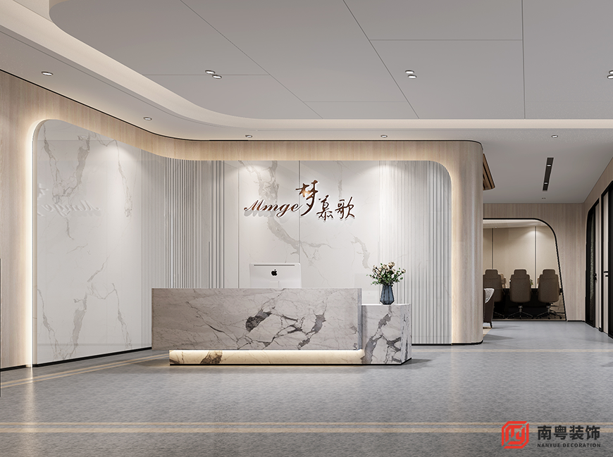梦慕歌服饰 - 广州市海珠区1087㎡直播电商办公室设计