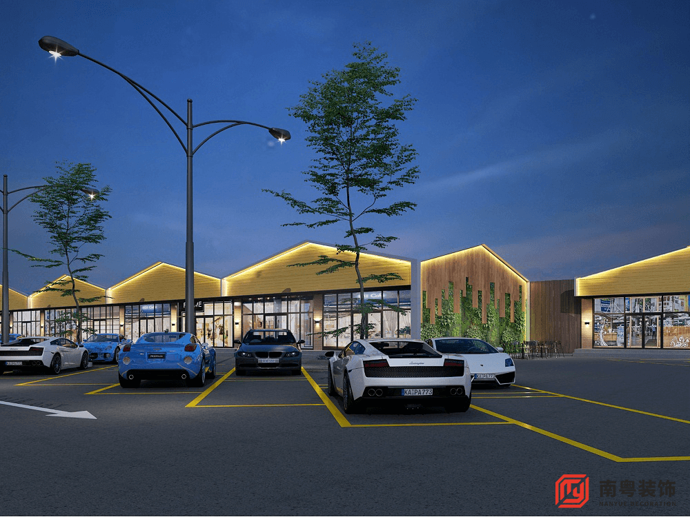 广州市海珠区杨协成电子创意园停车场装修改造设计效果图