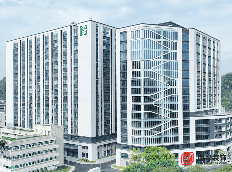 达安基因8700㎡办公楼装修设计