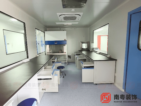 广州某病原体和微生物实验室设计装修实拍图1