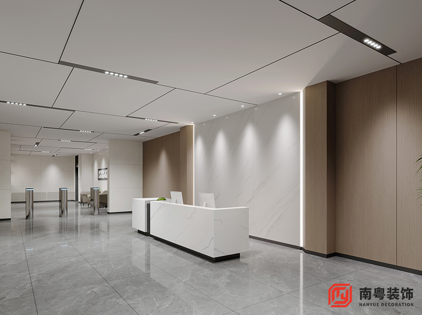 南沙某安保公司5000㎡办公楼装修设计