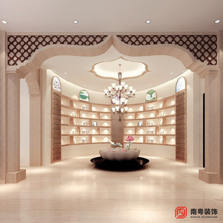 广州天河水玲珑美容养身SPA会所设计
