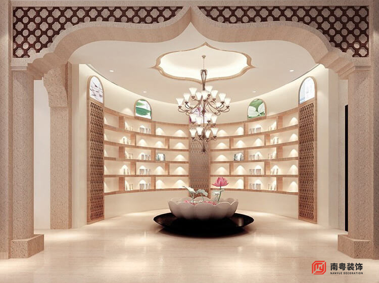 广州天河水玲珑美容养身SPA会所设计