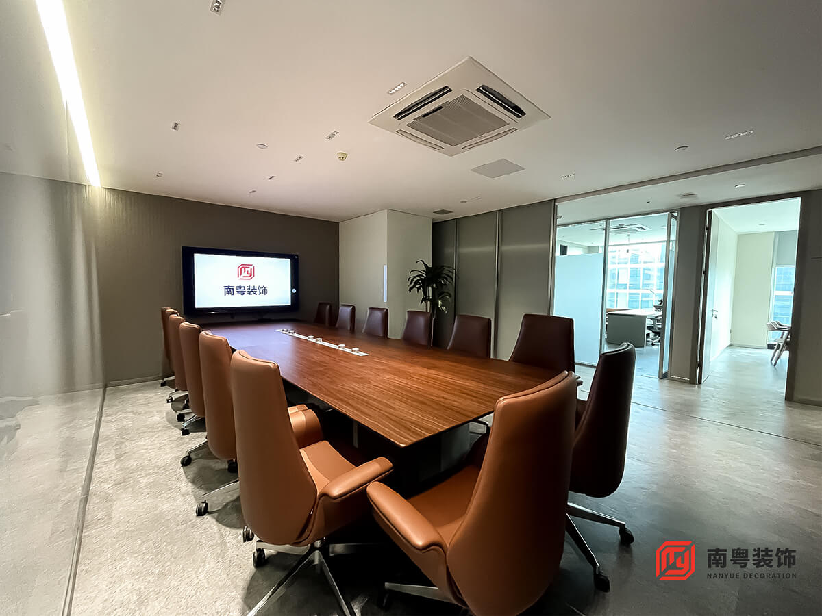 广州市设计院南沙区域中心办公室装修实景图 广州市设计院南沙区域中心办公室装修实景图